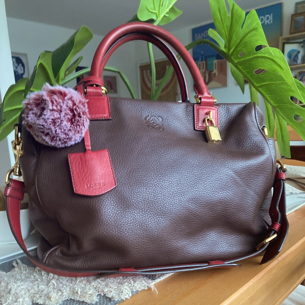 Authentic Loewe Boston Bag